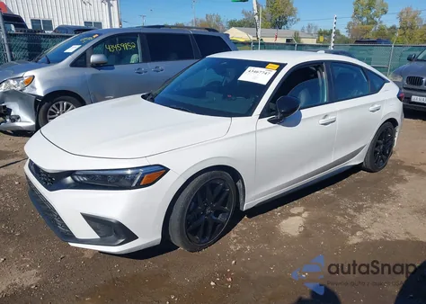 2024 Honda Civic Sport из США, поврежденный, VIN 19XFL2H81RE037053